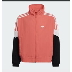 Adidas Woven Track Jacket Recycled Materials Youth US XL UK14 /15 RARE